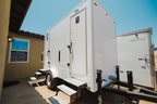 2-Station Lux Restroom Trailer Rental